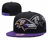 Ravens Team Logo Black Adjustable Hat GS,baseball caps,new era cap wholesale,wholesale hats
